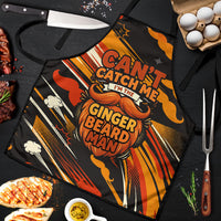 World Beard Day Apron Ginger Beard Man Pride - Retro Comic