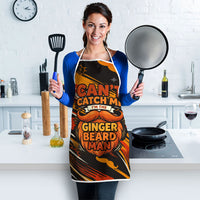 World Beard Day Apron Ginger Beard Man Pride - Retro Comic