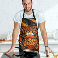 World Beard Day Apron Ginger Beard Man Pride - Retro Comic