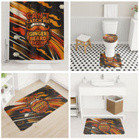 World Beard Day Bathroom Set Ginger Beard Man Pride - Retro Comic
