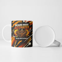 World Beard Day Ceramic Mug Ginger Beard Man Pride - Retro Comic