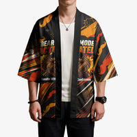 World Beard Day Kimono Ginger Beard Man Pride - Retro Comic