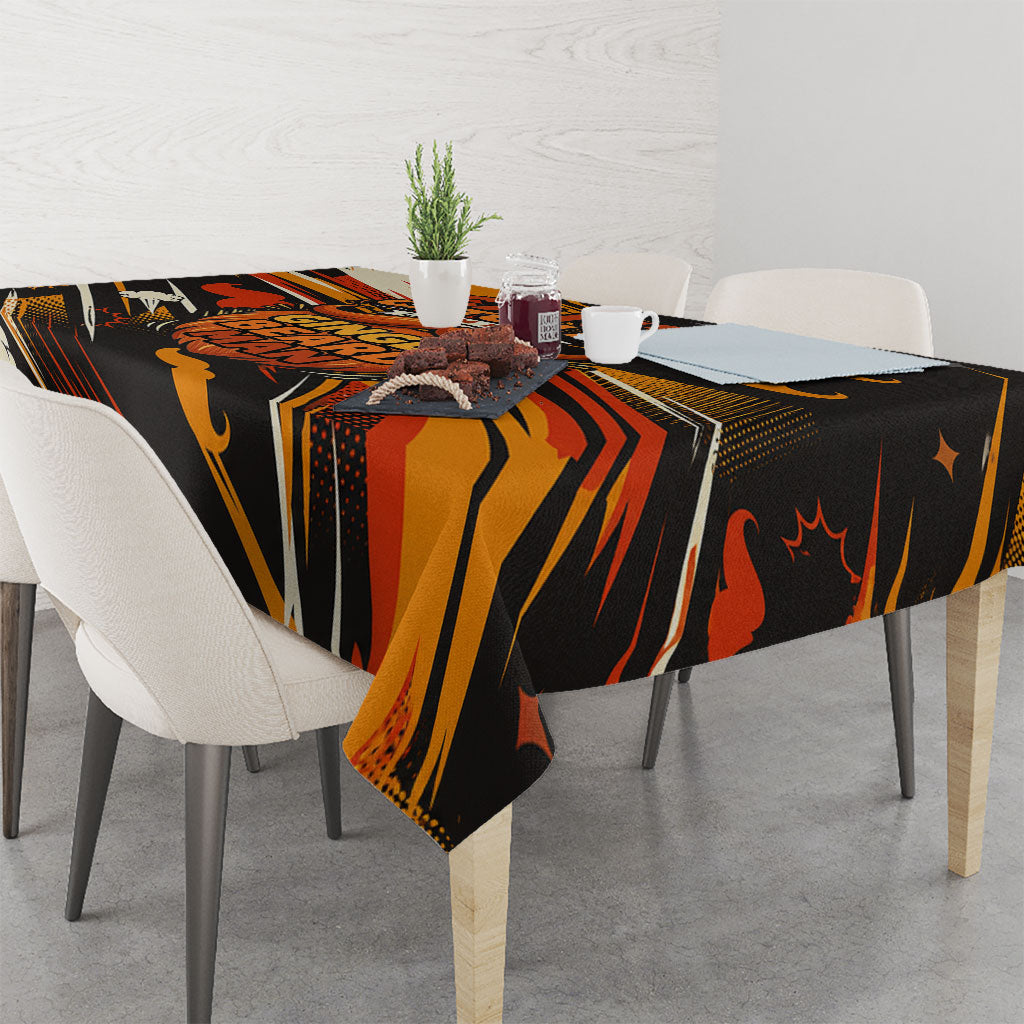 World Beard Day Tablecloth Ginger Beard Man Pride - Retro Comic