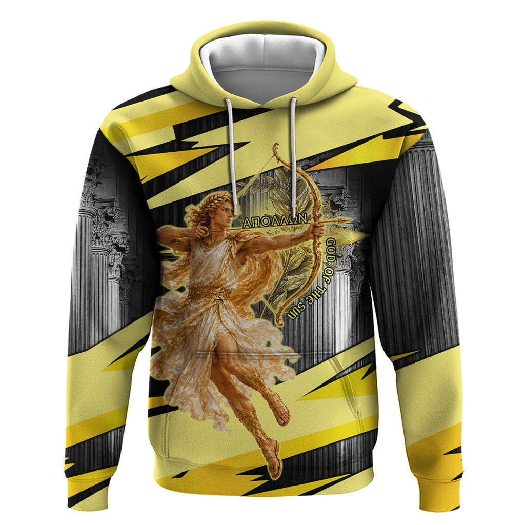 Apollo God Of The Sun Hoodie Ancient Greek Mythology Chariot Archer Art