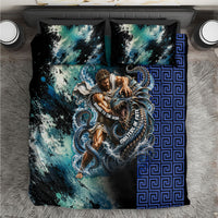 Menelaus Odyssey Of Egypt Bedding Set Ancient Nautical Sea Monster Anchor Crown Graphic Art