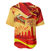 China National Day Baseball Jersey Dragon Great Wall Asian Skyline