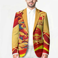 China National Day Blazer Dragon Great Wall Asian Skyline