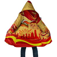 China National Day Cloak Dragon Great Wall Asian Skyline
