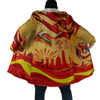 China National Day Cloak Dragon Great Wall Asian Skyline