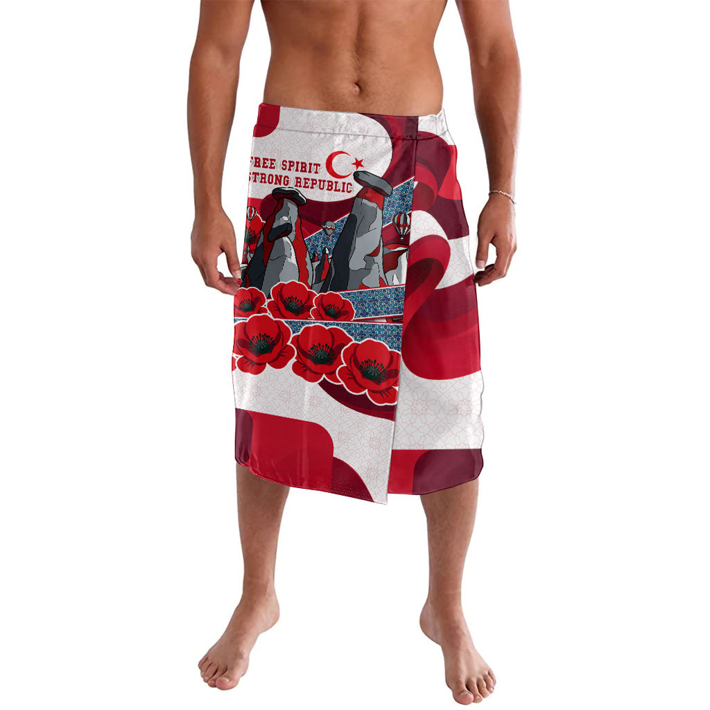 Turkey Republic Day Wolf Cappadocia Lavalava Festive Red White Turkish Flag Grey Wolf
