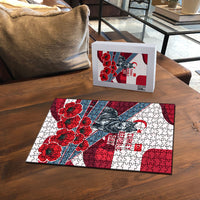 Turkey Republic Day Wolf Cappadocia Puzzle Festive Red White Turkish Flag Grey Wolf