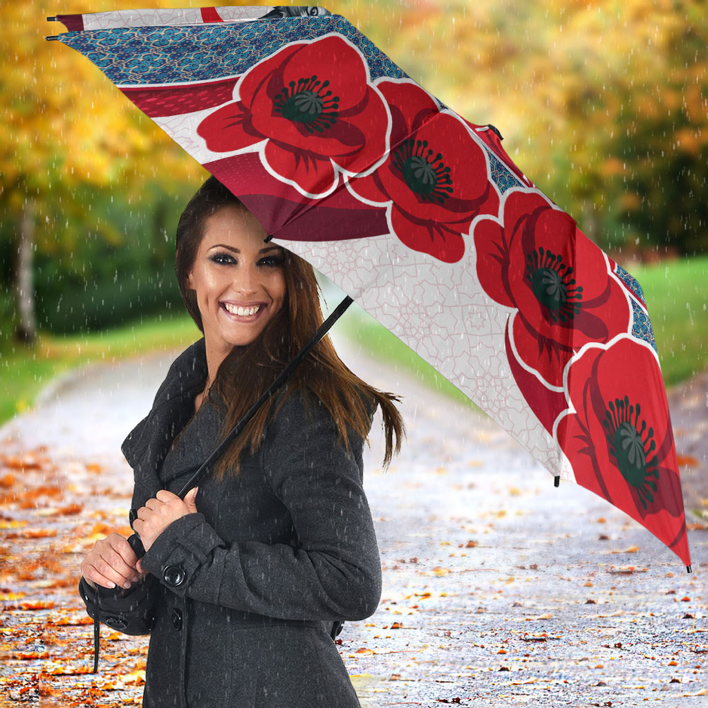 Turkey Republic Day Wolf Cappadocia Umbrella Festive Red White Turkish Flag Grey Wolf