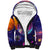 Skull Sherpa Hoodie I Love You in every Universe Cosmic Abstract Art - Wonder Print Shop