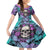 Skull Pattern Family Matching Long Sleeve Bodycon Dress and Hawaiian Shirt Your Are Not Hard To Love - Wonder Print Shop