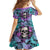 Skull Pattern Family Matching Long Sleeve Bodycon Dress and Hawaiian Shirt Your Are Not Hard To Love - Wonder Print Shop