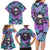 Skull Pattern Family Matching Long Sleeve Bodycon Dress and Hawaiian Shirt Your Are Not Hard To Love - Wonder Print Shop