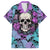 Skull Pattern Family Matching Long Sleeve Bodycon Dress and Hawaiian Shirt Your Are Not Hard To Love - Wonder Print Shop