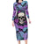 Skull Pattern Family Matching Long Sleeve Bodycon Dress and Hawaiian Shirt Your Are Not Hard To Love - Wonder Print Shop