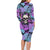 Skull Pattern Family Matching Long Sleeve Bodycon Dress and Hawaiian Shirt Your Are Not Hard To Love - Wonder Print Shop