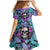 Skull Pattern Family Matching Mermaid Dress and Hawaiian Shirt Your Are Not Hard To Love - Wonder Print Shop