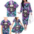 Skull Pattern Family Matching Off Shoulder Long Sleeve Dress and Hawaiian Shirt Your Are Not Hard To Love - Wonder Print Shop