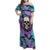 Skull Pattern Family Matching Off Shoulder Maxi Dress and Hawaiian Shirt Your Are Not Hard To Love - Wonder Print Shop