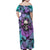 Skull Pattern Family Matching Off Shoulder Maxi Dress and Hawaiian Shirt Your Are Not Hard To Love - Wonder Print Shop