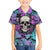 Skull Pattern Family Matching Off Shoulder Short Dress and Hawaiian Shirt Your Are Not Hard To Love - Wonder Print Shop