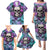 Skull Pattern Family Matching Puletasi Dress and Hawaiian Shirt Your Are Not Hard To Love - Wonder Print Shop