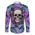 Skull Pattern Family Matching Puletasi Dress and Hawaiian Shirt Your Are Not Hard To Love - Wonder Print Shop