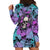 Skull Pattern Hoodie Dress Your Are Not Hard To Love - Wonder Print Shop