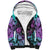 Skull Pattern Sherpa Hoodie Your Are Not Hard To Love - Wonder Print Shop