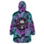 Skull Pattern Wearable Blanket Hoodie Your Are Not Hard To Love - Wonder Print Shop