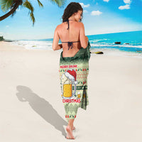 Merry Drunk I'm Christmas Sarong Xmas Holiday Patterns - Wonder Print Shop
