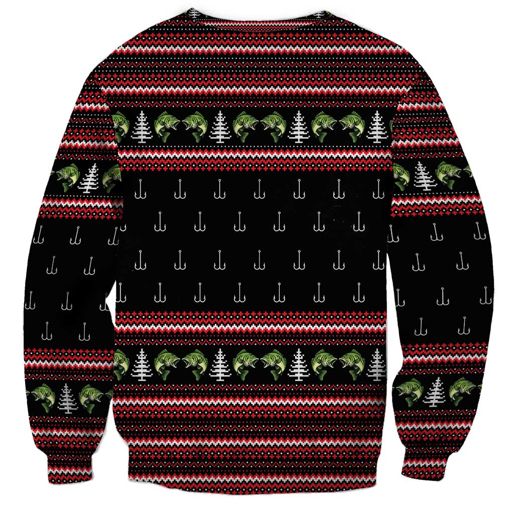 Merry Fishmas Christmas Sweatshirt Xmas Holiday Patterns - Wonder Print Shop