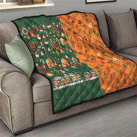 Merry Kiss My Texas Christmas Quilt Xmas Holiday Patterns - Wonder Print Shop