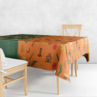 Merry Kiss My Texas Christmas Tablecloth Xmas Holiday Patterns - Wonder Print Shop