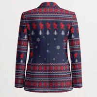 Merry Krampus Christmas Blazer Xmas Holiday Patterns - Wonder Print Shop