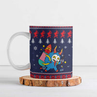 Merry Krampus Christmas Ceramic Mug Xmas Holiday Patterns - Wonder Print Shop