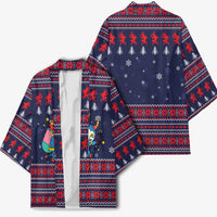 Merry Krampus Christmas Kimono Xmas Holiday Patterns - Wonder Print Shop