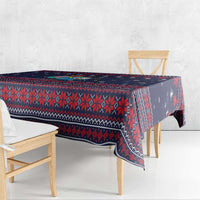 Merry Krampus Christmas Tablecloth Xmas Holiday Patterns - Wonder Print Shop