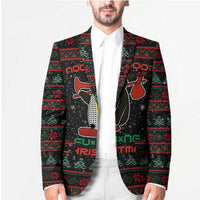 Penguin Tree Christmas Blazer Xmas Holiday Patterns - Wonder Print Shop