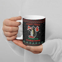 Penguin Tree Christmas Ceramic Mug Xmas Holiday Patterns - Wonder Print Shop