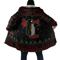 Penguin Tree Christmas Cloak Xmas Holiday Patterns - Wonder Print Shop