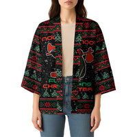 Penguin Tree Christmas Kimono Xmas Holiday Patterns - Wonder Print Shop