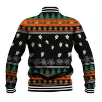 Rottweiler Christmas Baseball Jacket Xmas Holiday Patterns - Wonder Print Shop