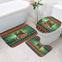 Rottweiler Christmas Bathroom Set Xmas Holiday Patterns - Wonder Print Shop