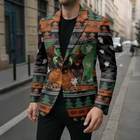 Rottweiler Christmas Blazer Xmas Holiday Patterns - Wonder Print Shop