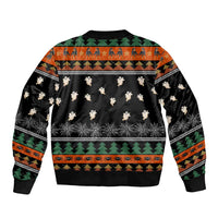 Rottweiler Christmas Bomber Jacket Xmas Holiday Patterns - Wonder Print Shop