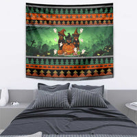 Rottweiler Christmas Tapestry Xmas Holiday Patterns - Wonder Print Shop